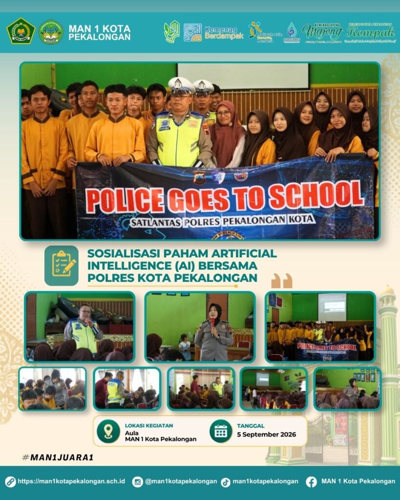 sosialisasi paham artificial intelegence (ai) bersama polres kota pekalongan