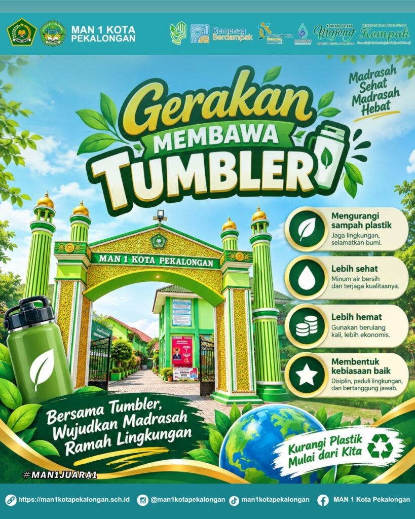 gerakan membawa tumbler