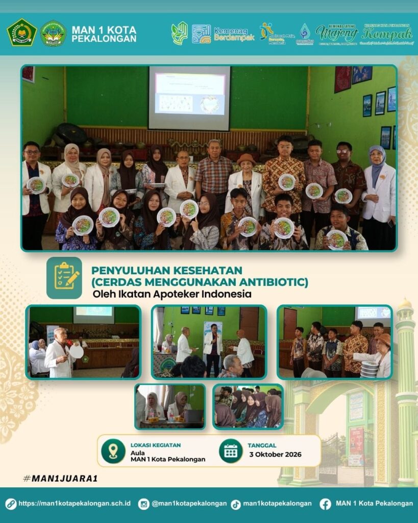 penyuluhan kesehatan (cerdas menggunakan antibiotik)